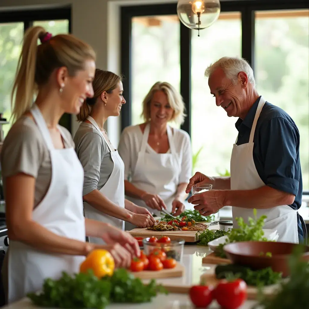 Professional team collaboration